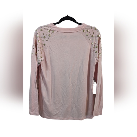 Michael Kors Top Womens Medium Preppy Western Cottagecore Coquette Boho Casual - Picture 3 of 8